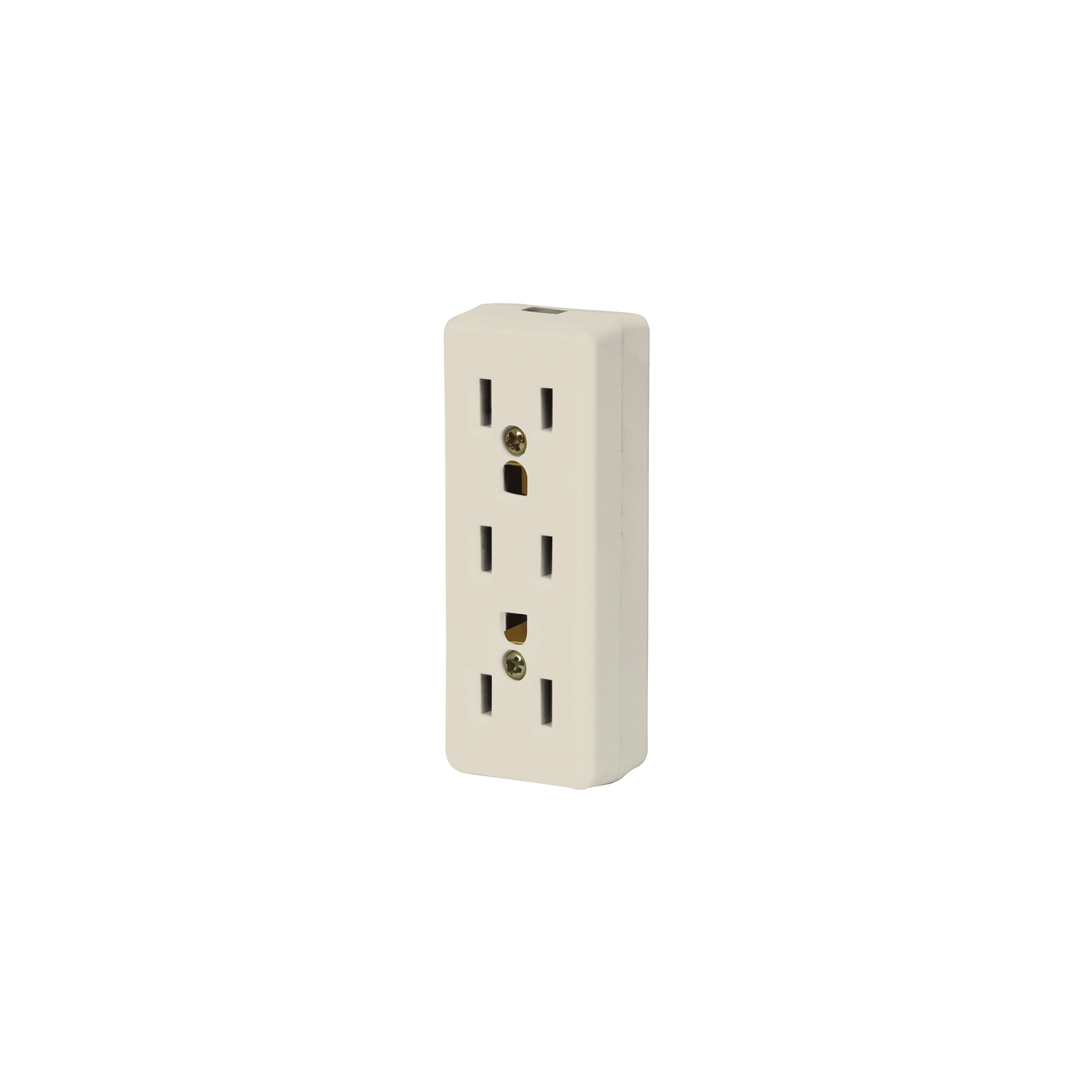 Multicontacto triple para extensión, 2 polos + tierra