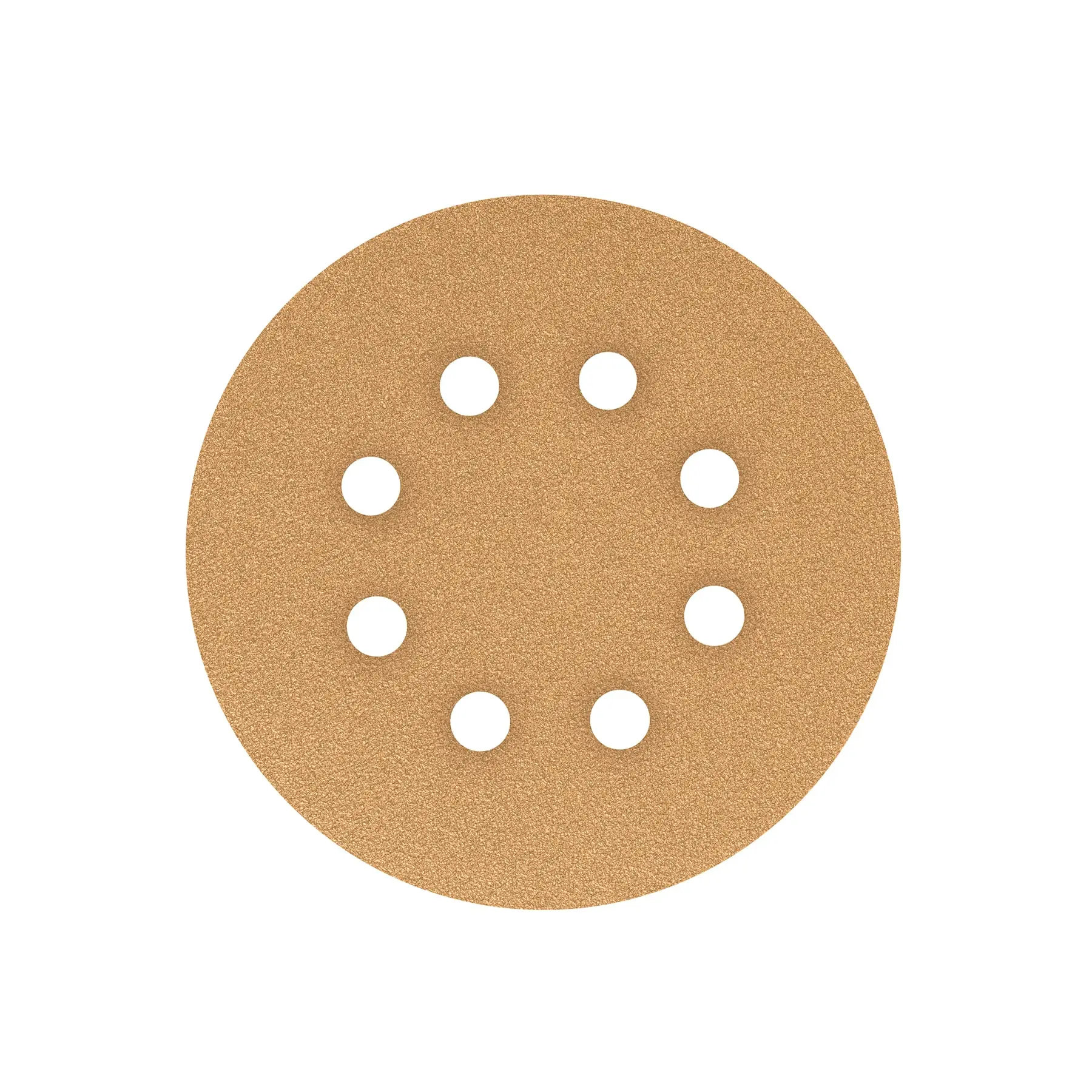 Paquete con 5 discos de lija 5' grano 100, 8 perforaciones