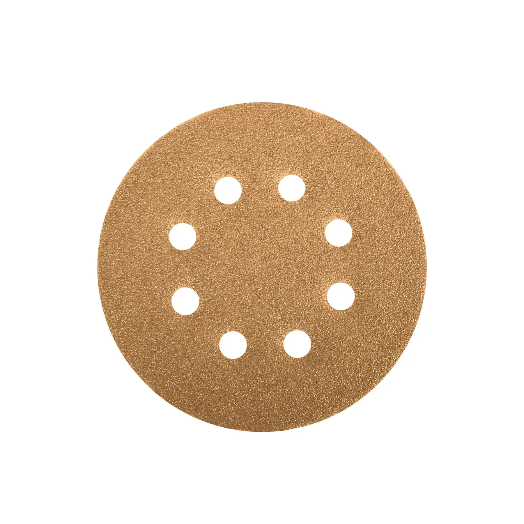 Paquete con 5 discos de lija 5' grano 80, 8 perforaciones