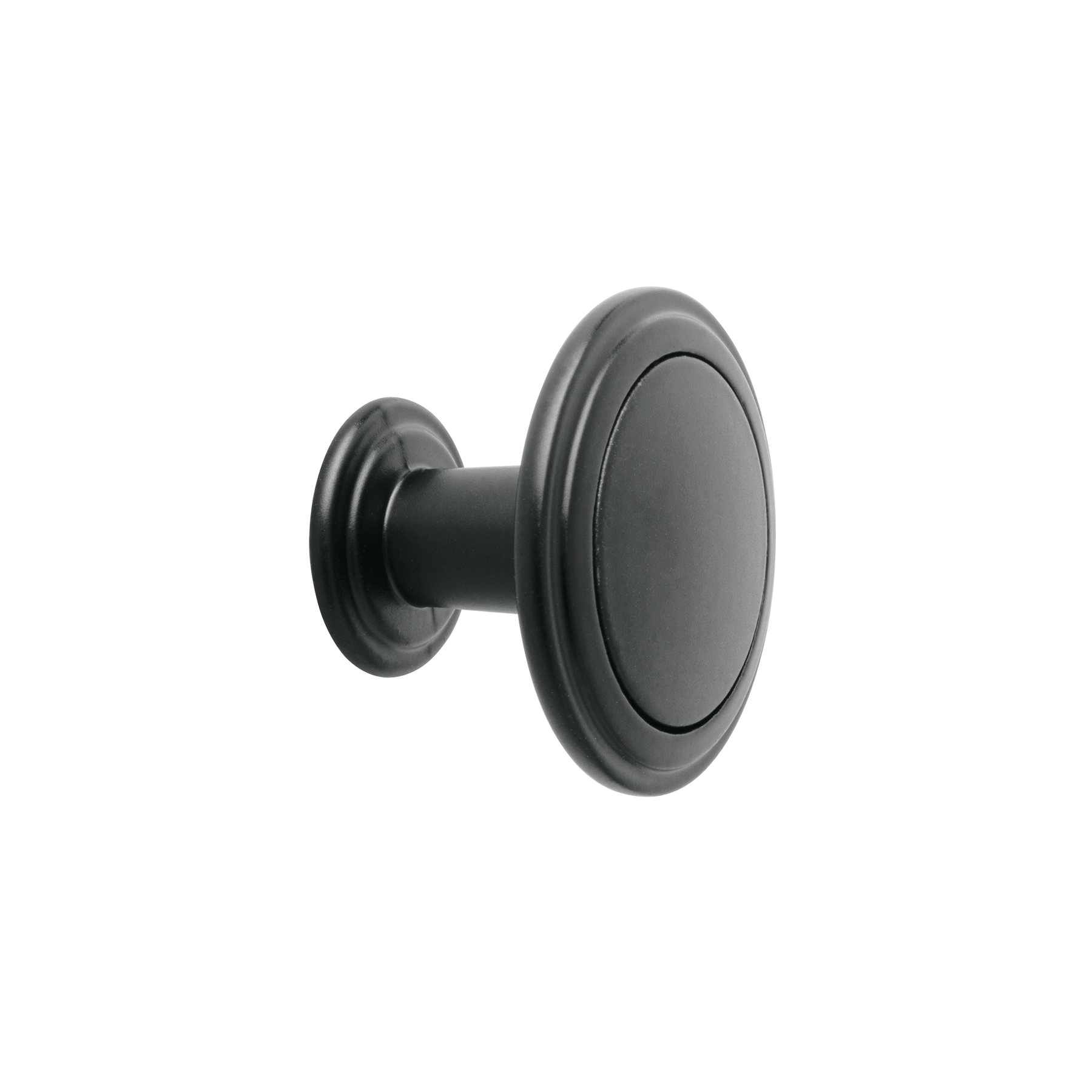 Perilla estilo 'Moderno' acabado negro, HERMEX