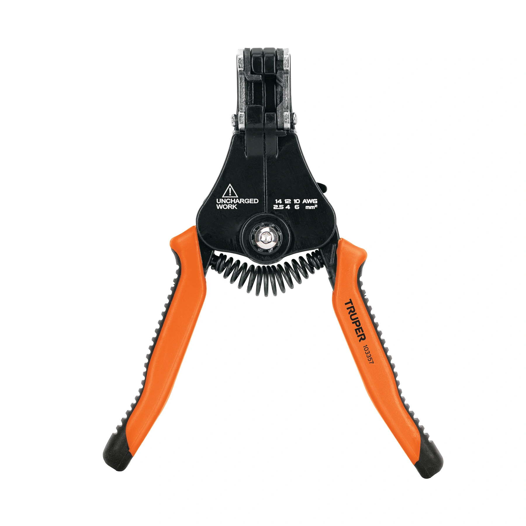 Pinza 6.5' pela cables automática, 14 a 10 AWG, TRUPER
