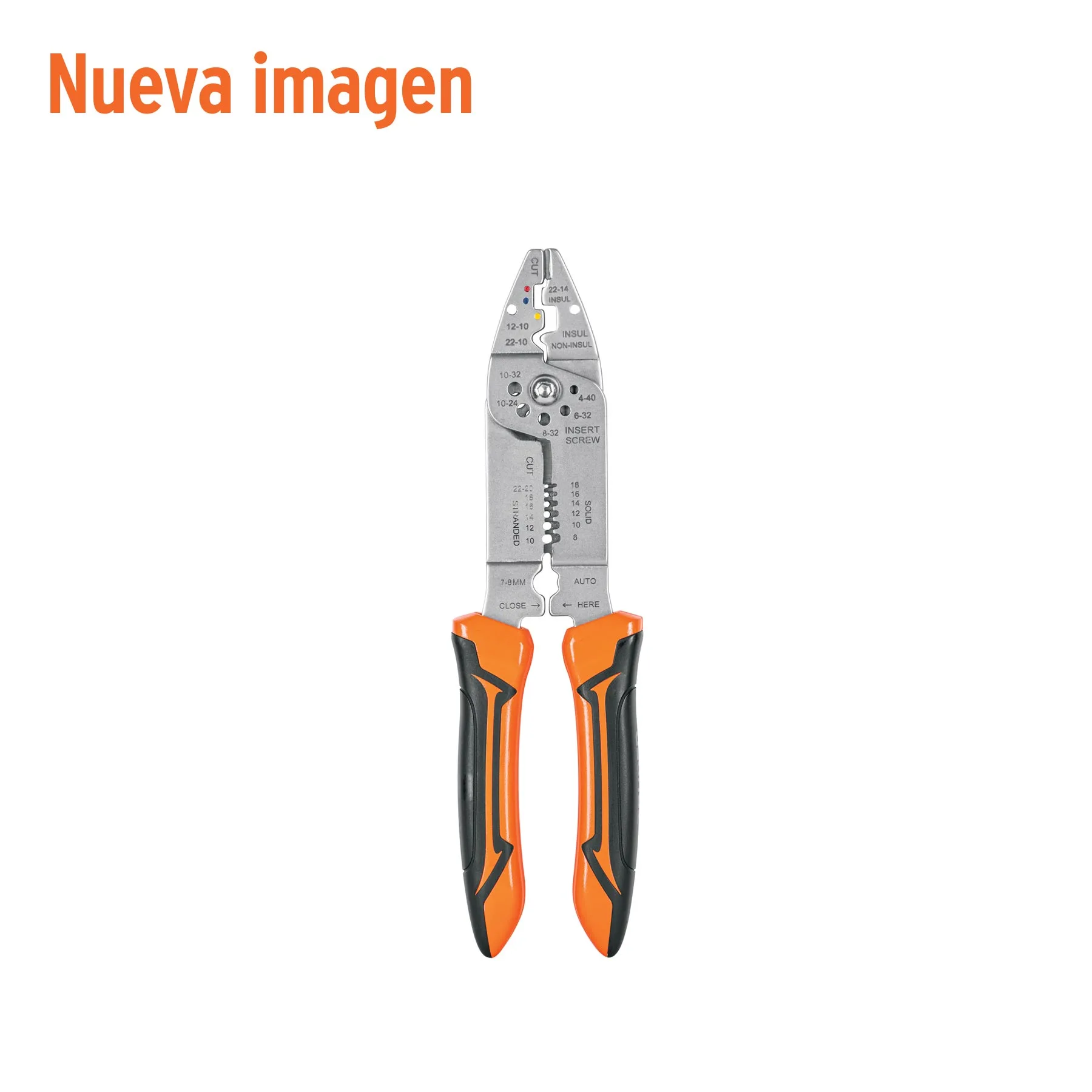 Pinza 9' pela cables, 26 a 10 AWG, TRUPER