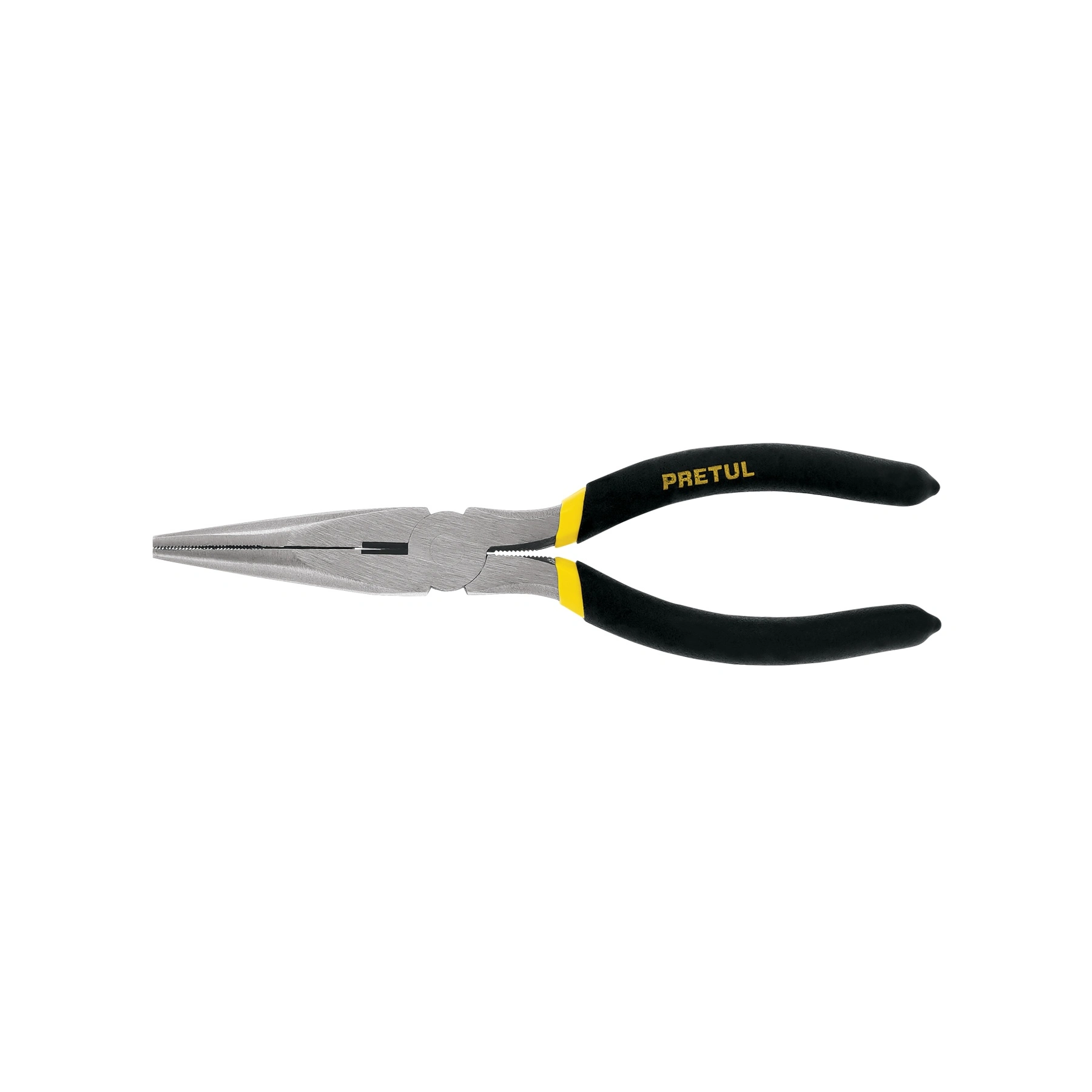 Pinza de punta y corte 7' mango de PVC, PRETUL