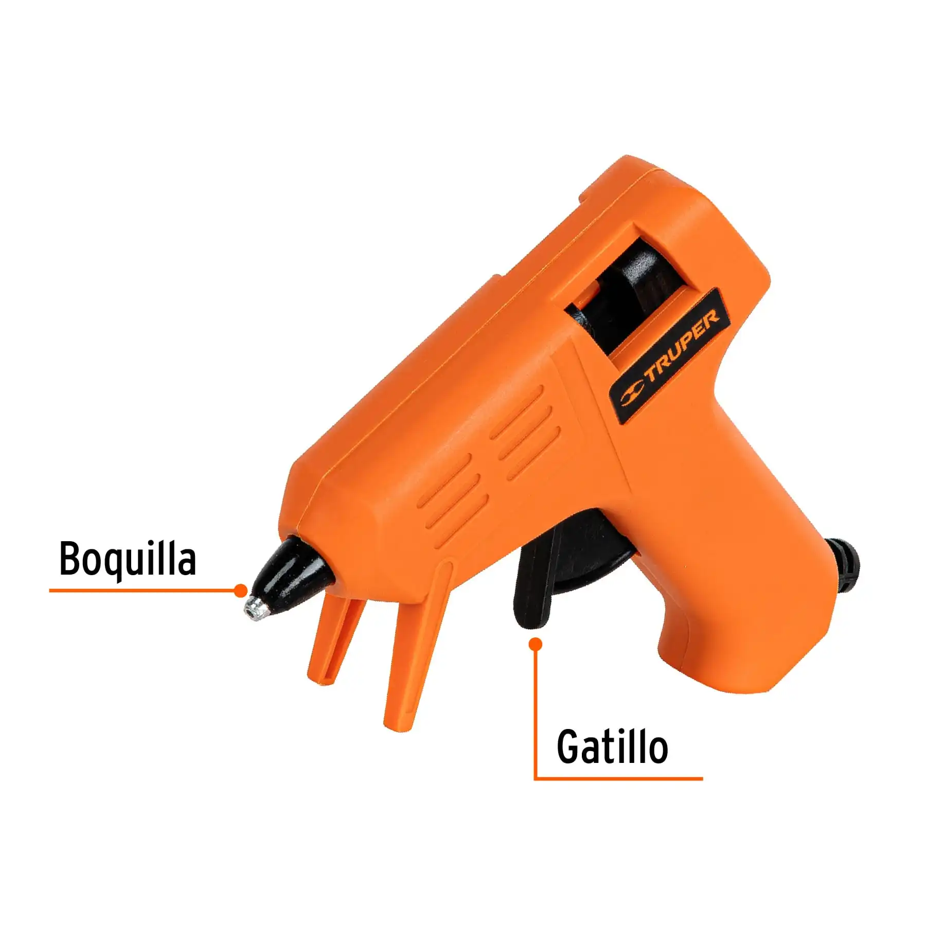Pistola eléctrica de 15W para silicón de 5/16', 220V, TRUPER