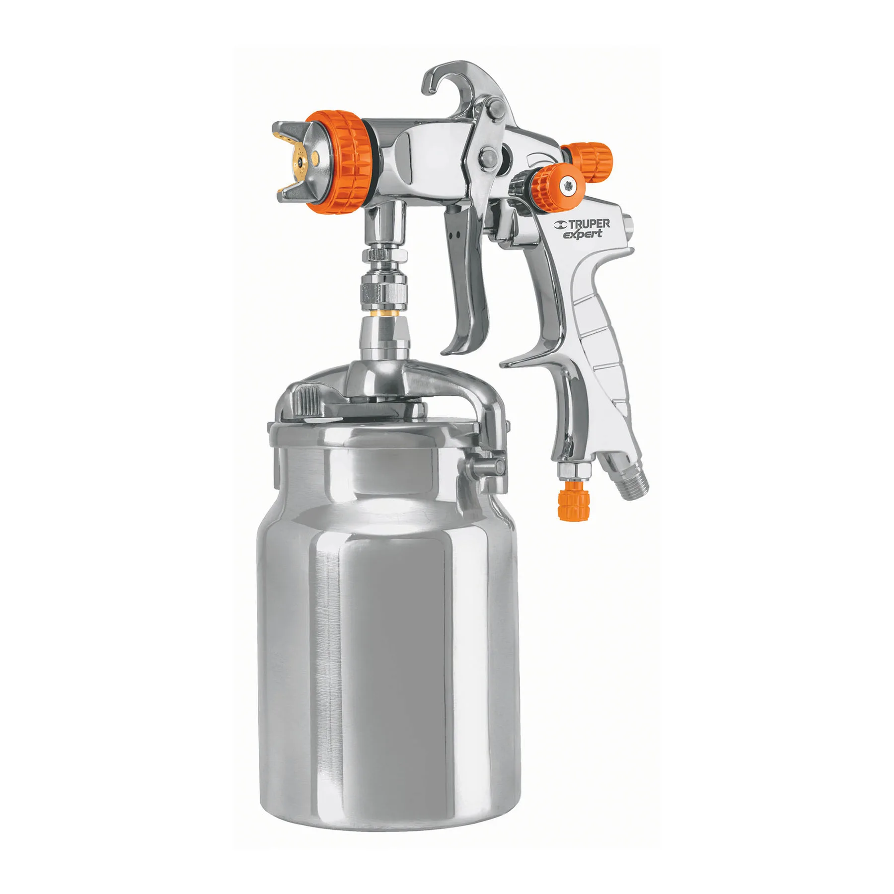 Pistola p/pintar succión HVLP vaso aluminio, 1.4 mm, EXPERT