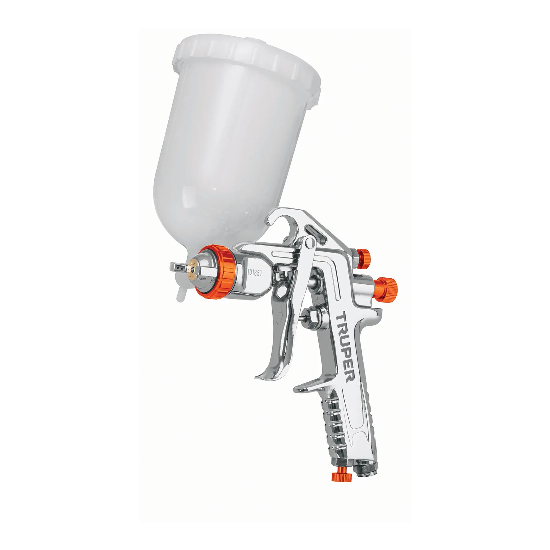 Pistola para pintar LVMP vaso plástico, 2 mm, TRUPER