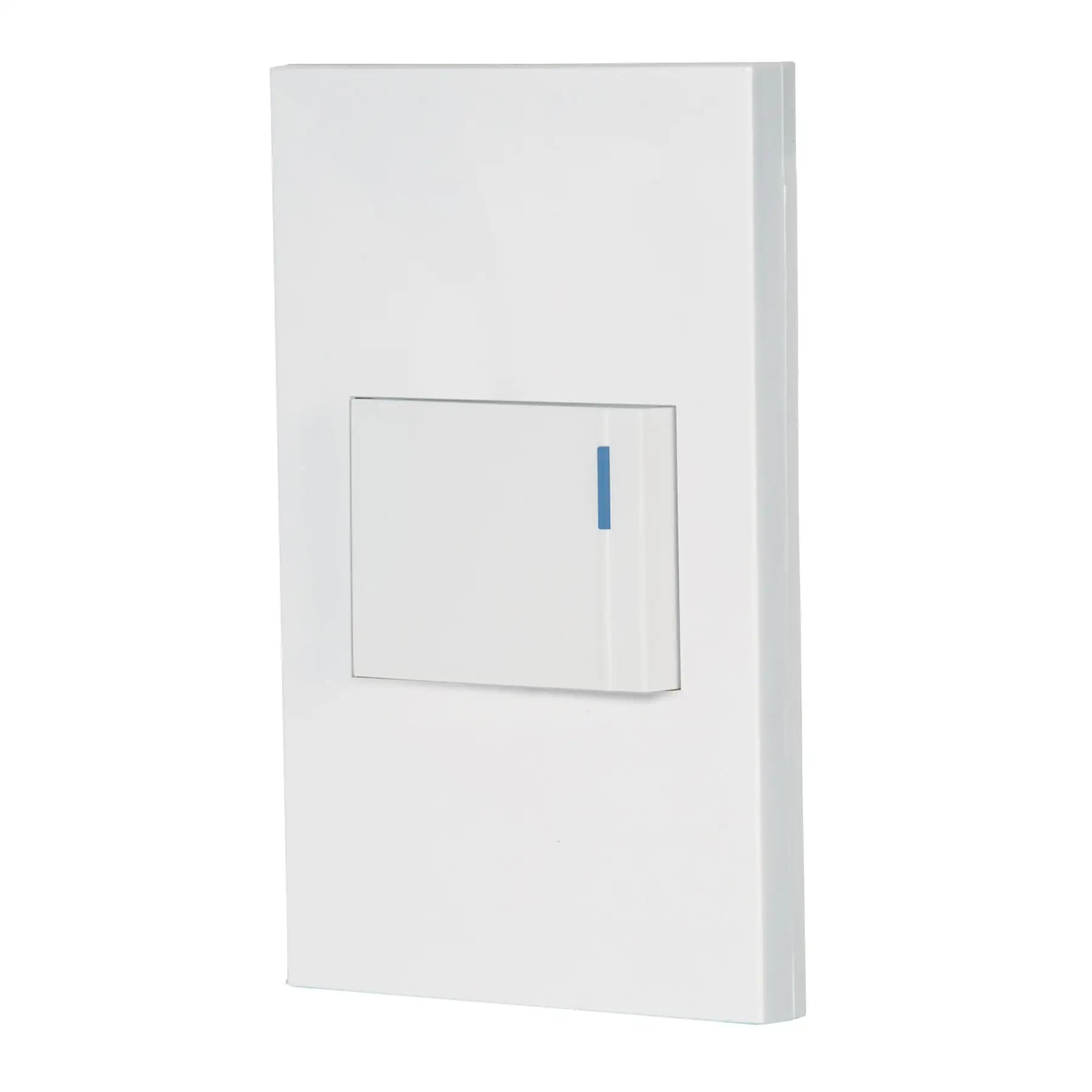 Placa armada 1 interruptor, 1.5 módulos, Española, blanco