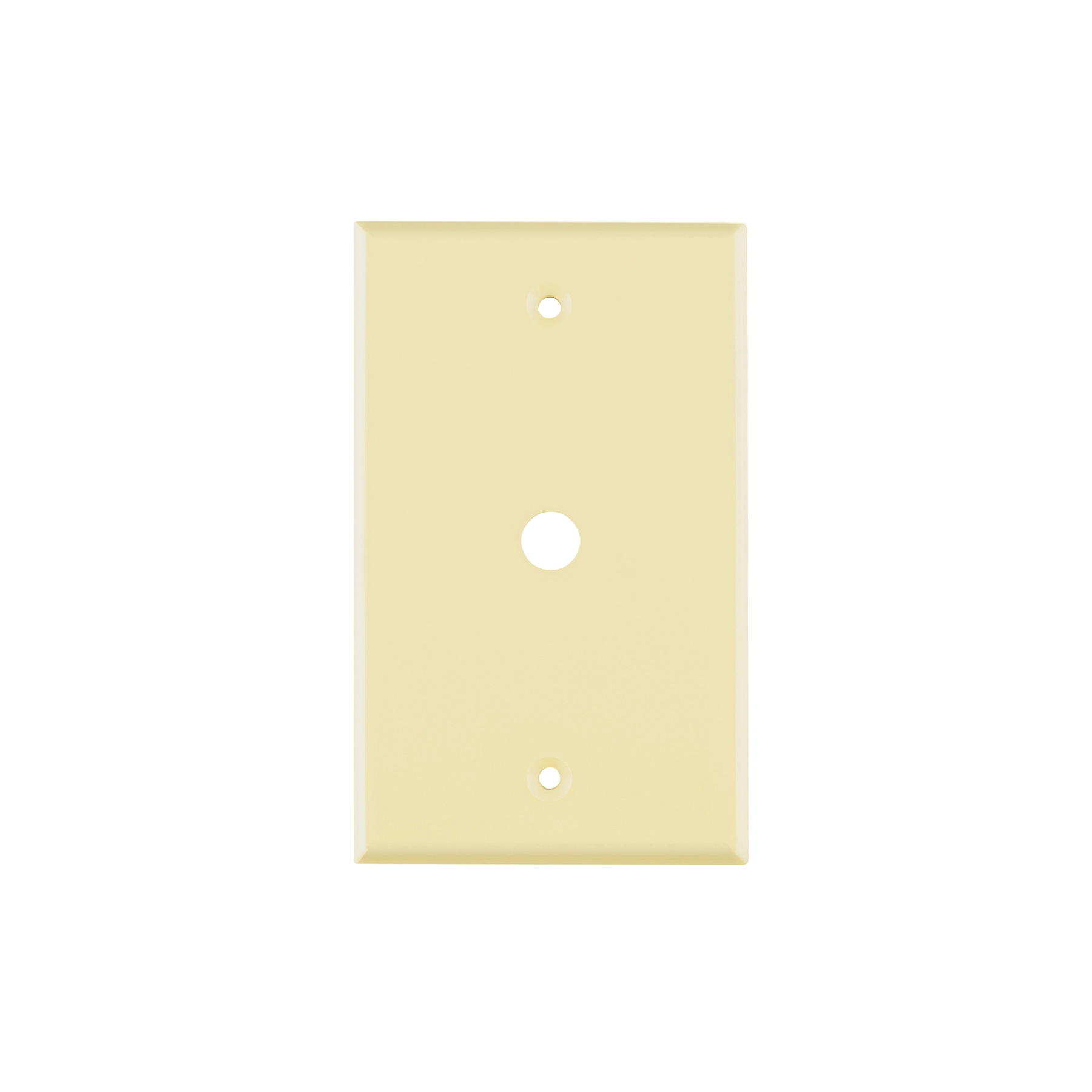 Placa de ABS pasacable, Standard, marfil, VOLTECK