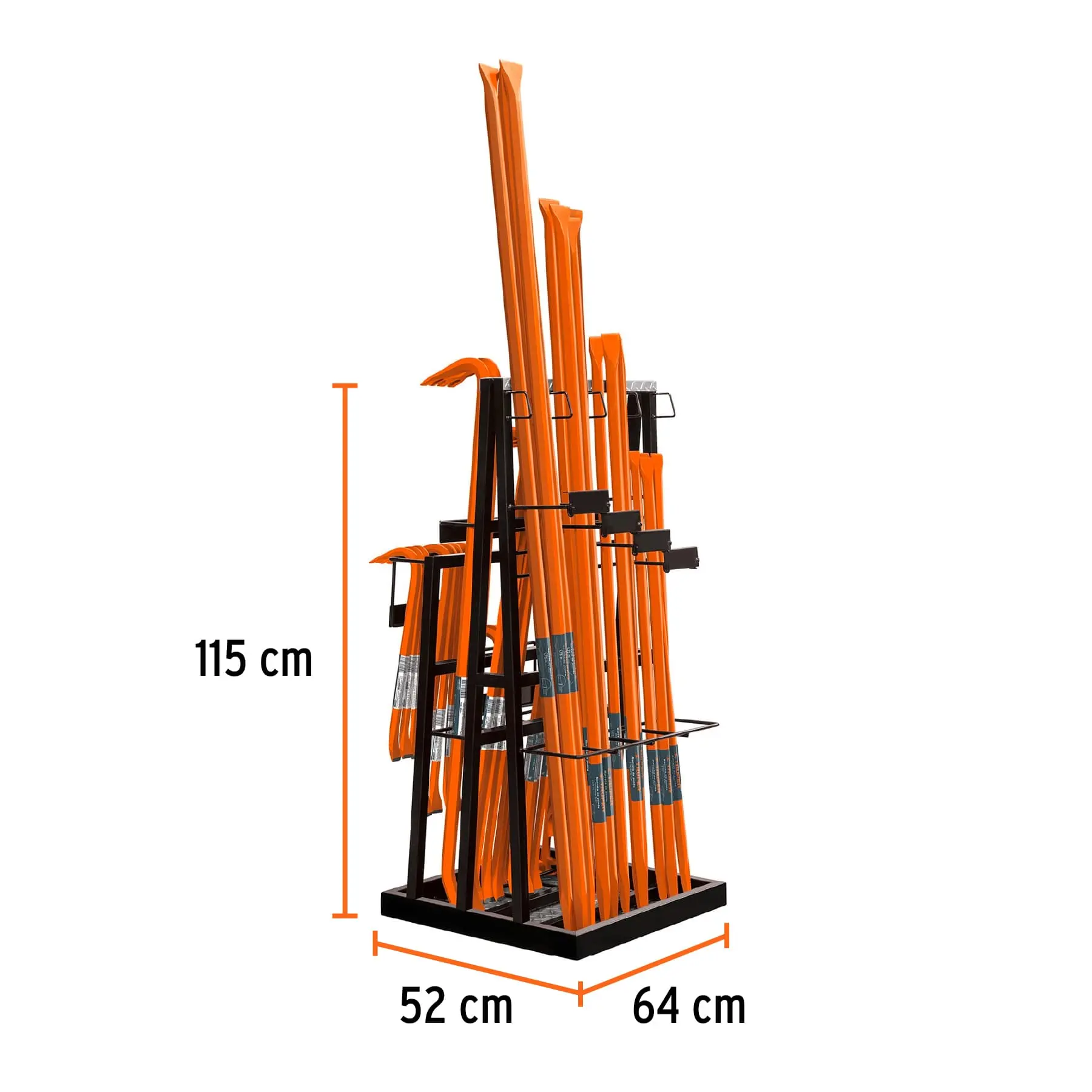 Rack para barretas, TRUPER