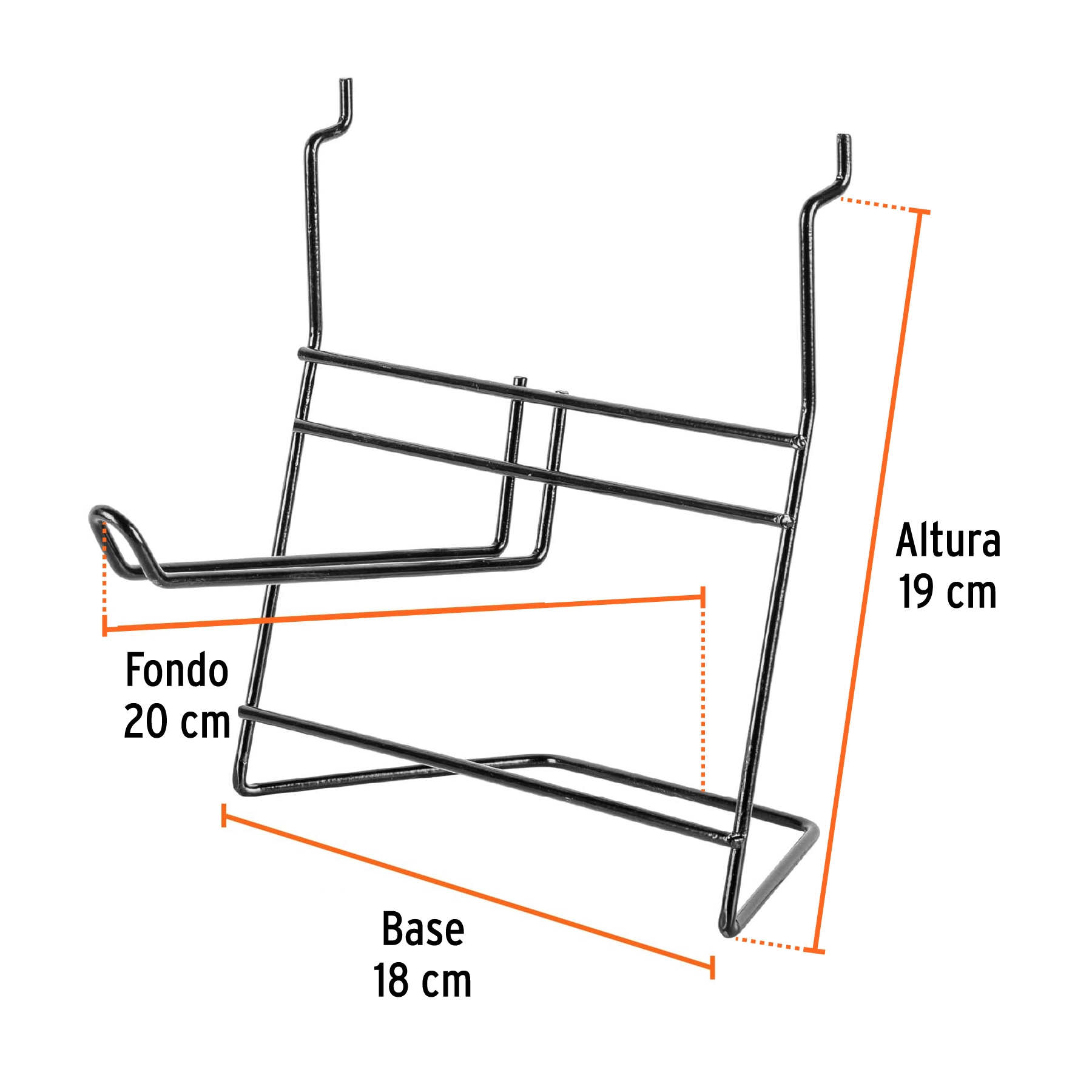 Rack para discos abrasivos 7 y 9', TRUPER