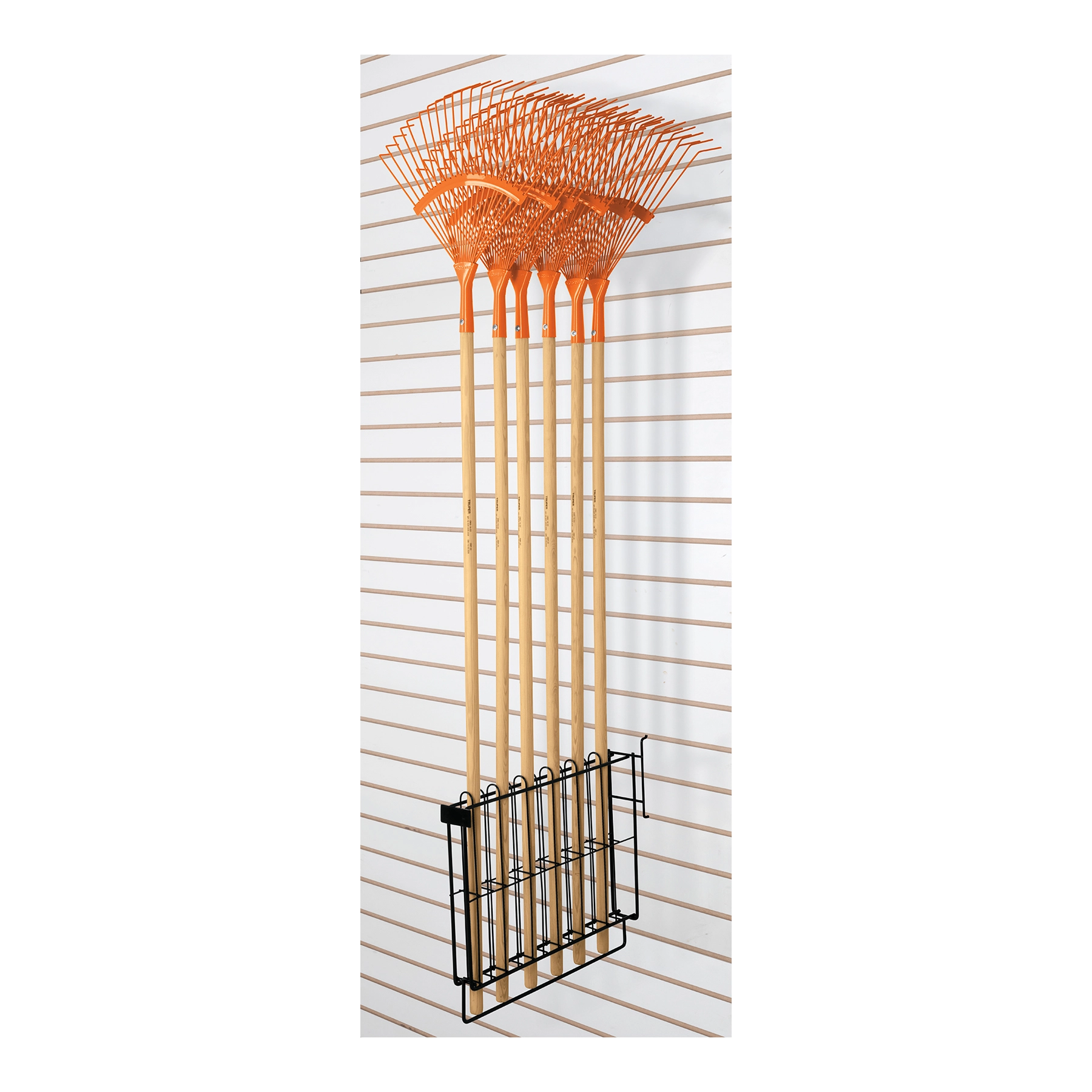 Rack para escobas metálicas, TRUPER