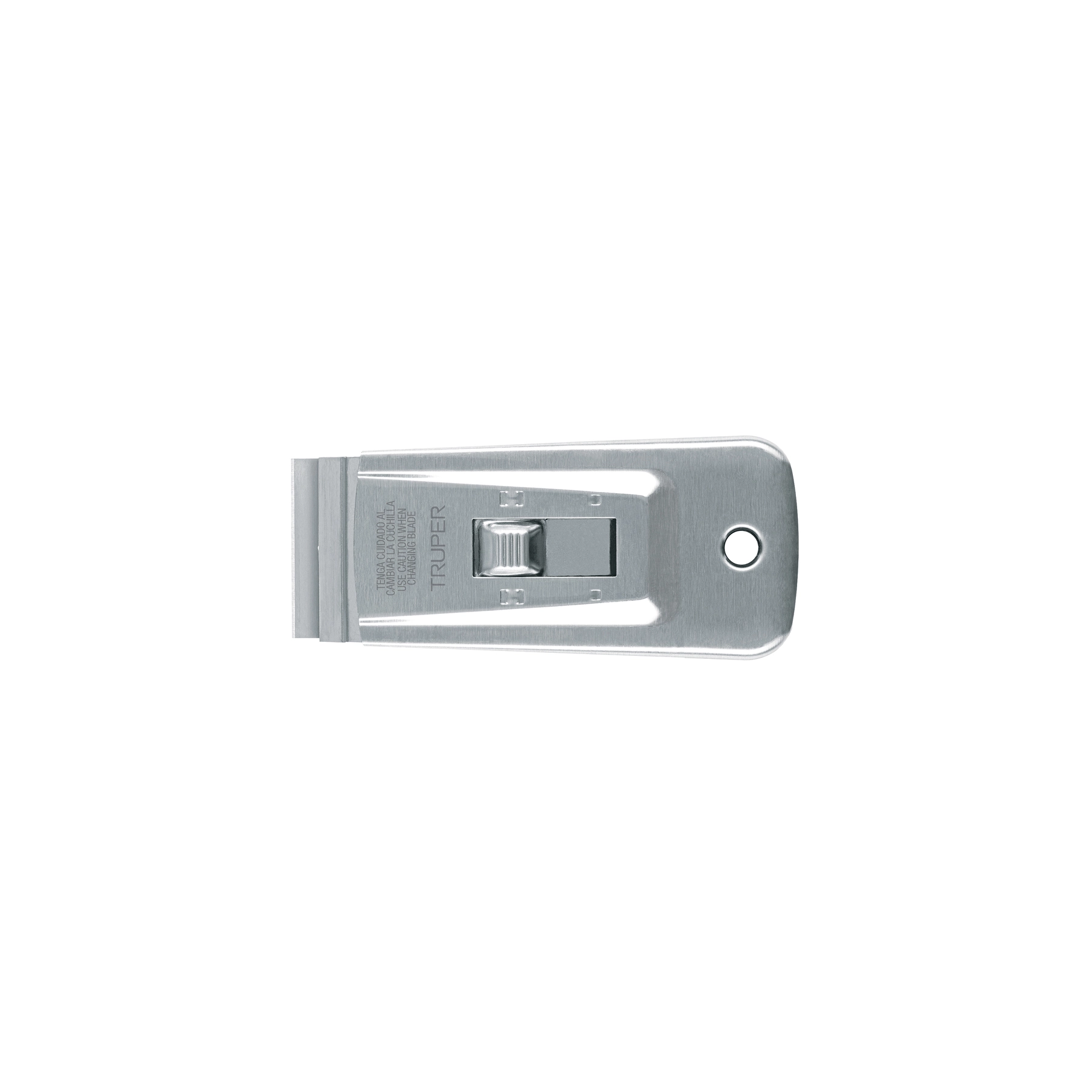 Raspador de acero inoxidable con cuchillas de 1-1/2', TRUPER
