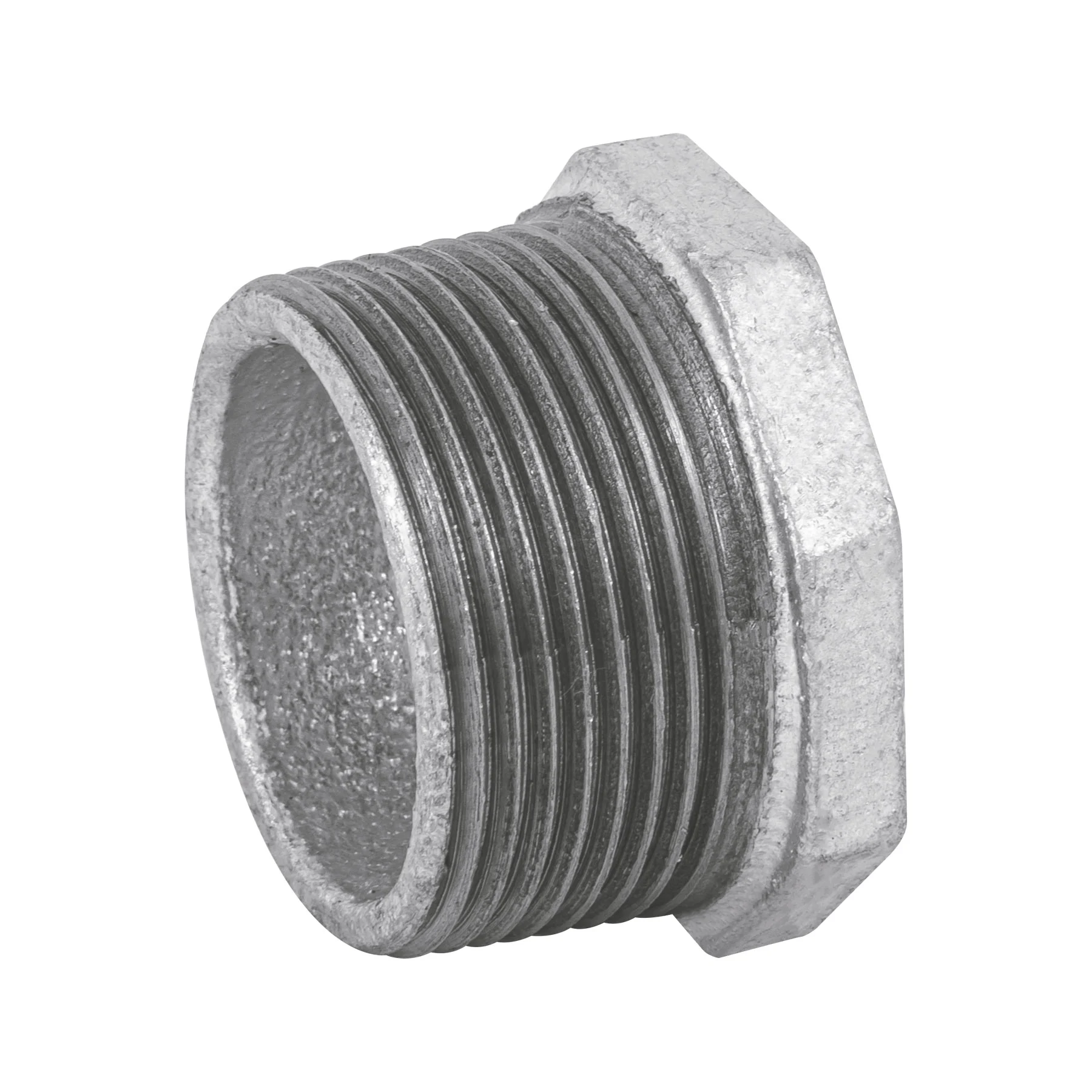 Reducción bushing acero galvanizado 1-1/4 x 1', FOSET