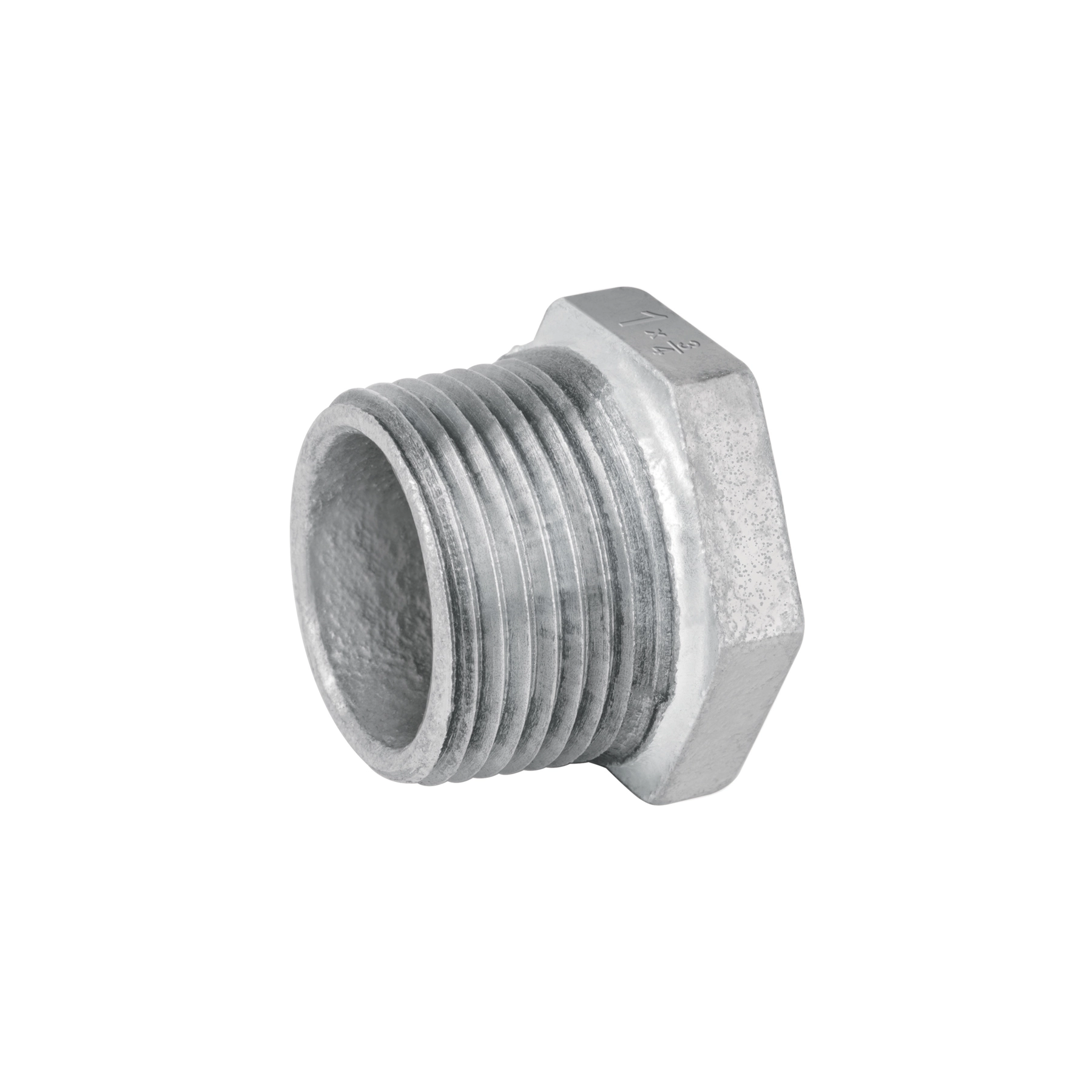 Reducción bushing acero galvanizado 1'x 3/4', FOSET