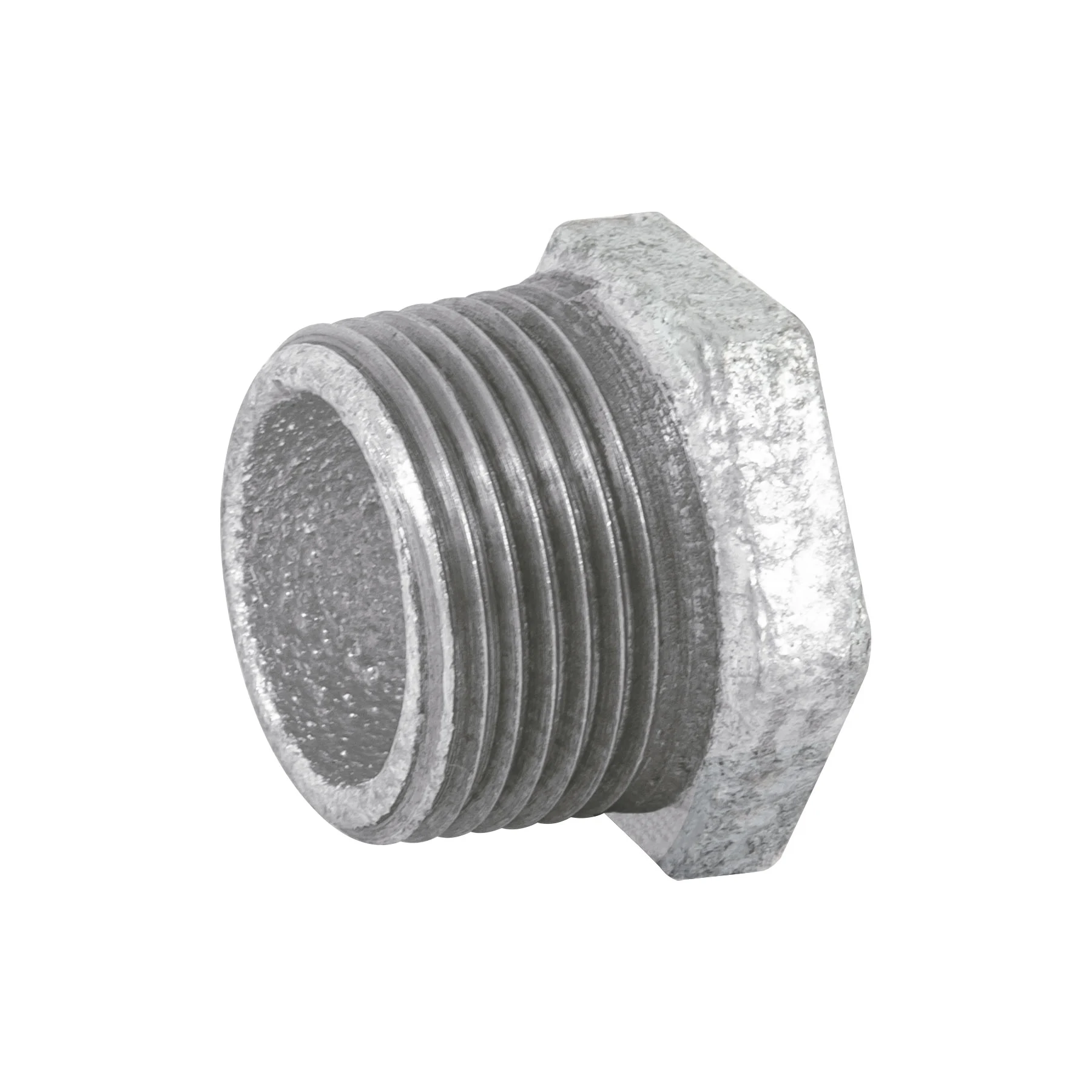 Reducción bushing acero galvanizado 3/4 x 1/2', FOSET