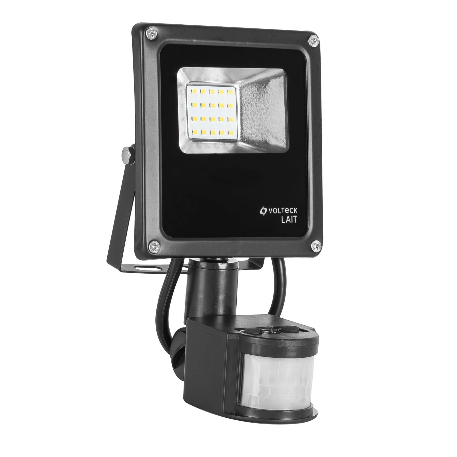 Reflector LED para exteriores 10W 6500K con sensor, VOLTECK