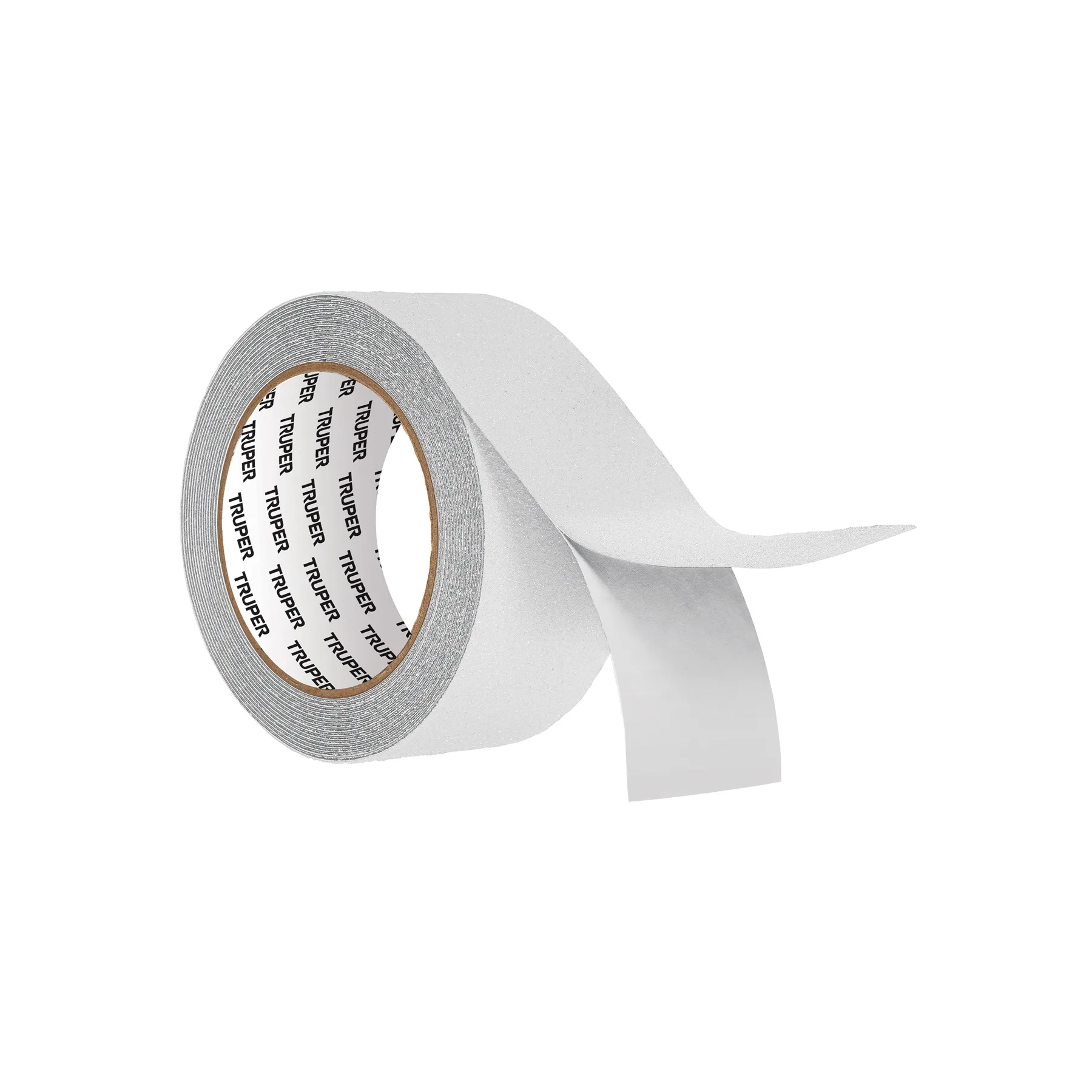 Rollo de 5m de cinta antiderrapante blanca 50mm con abrasivo