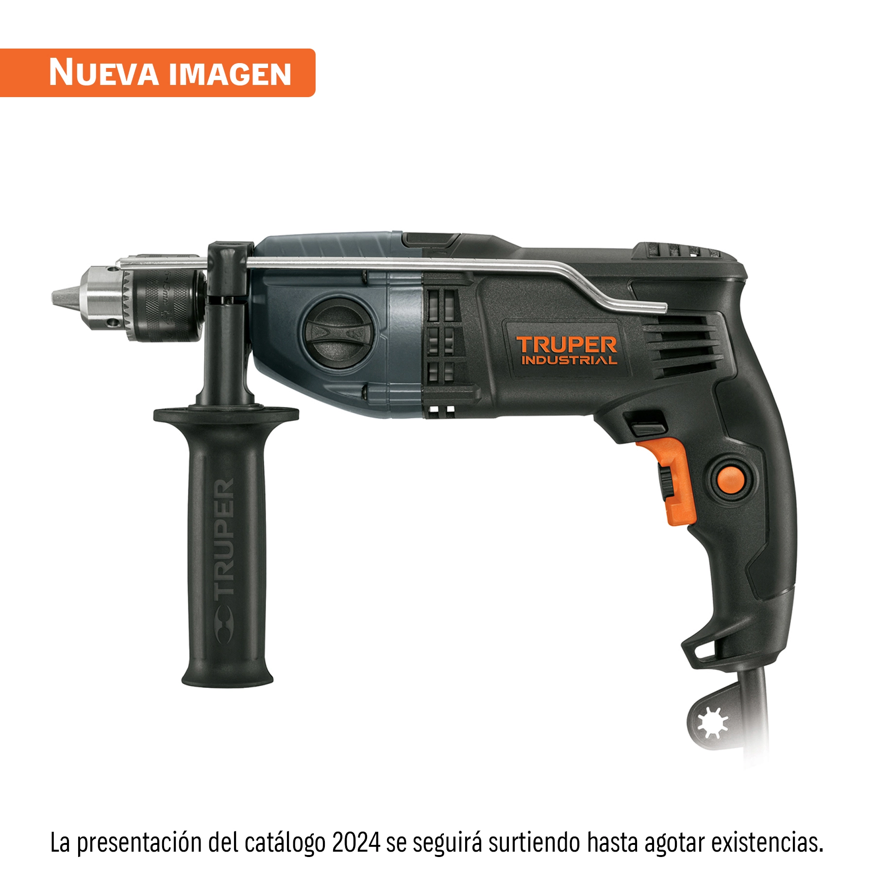 Rotomartillo/destornillador 1/2', 900W, TRUPER INDUSTRIAL