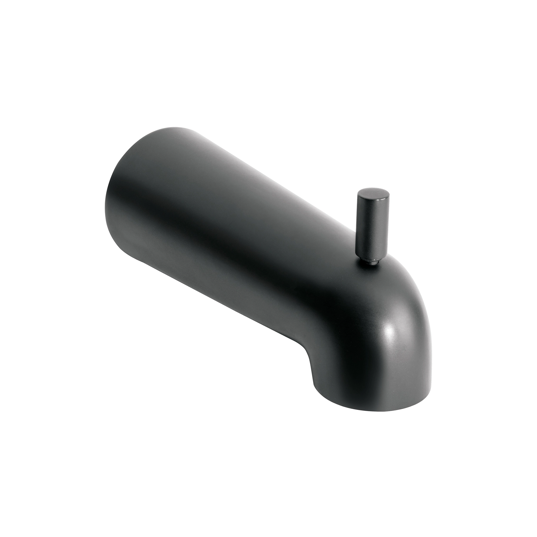 Salida de tina con desviador, negro, FOSET TÚBIG