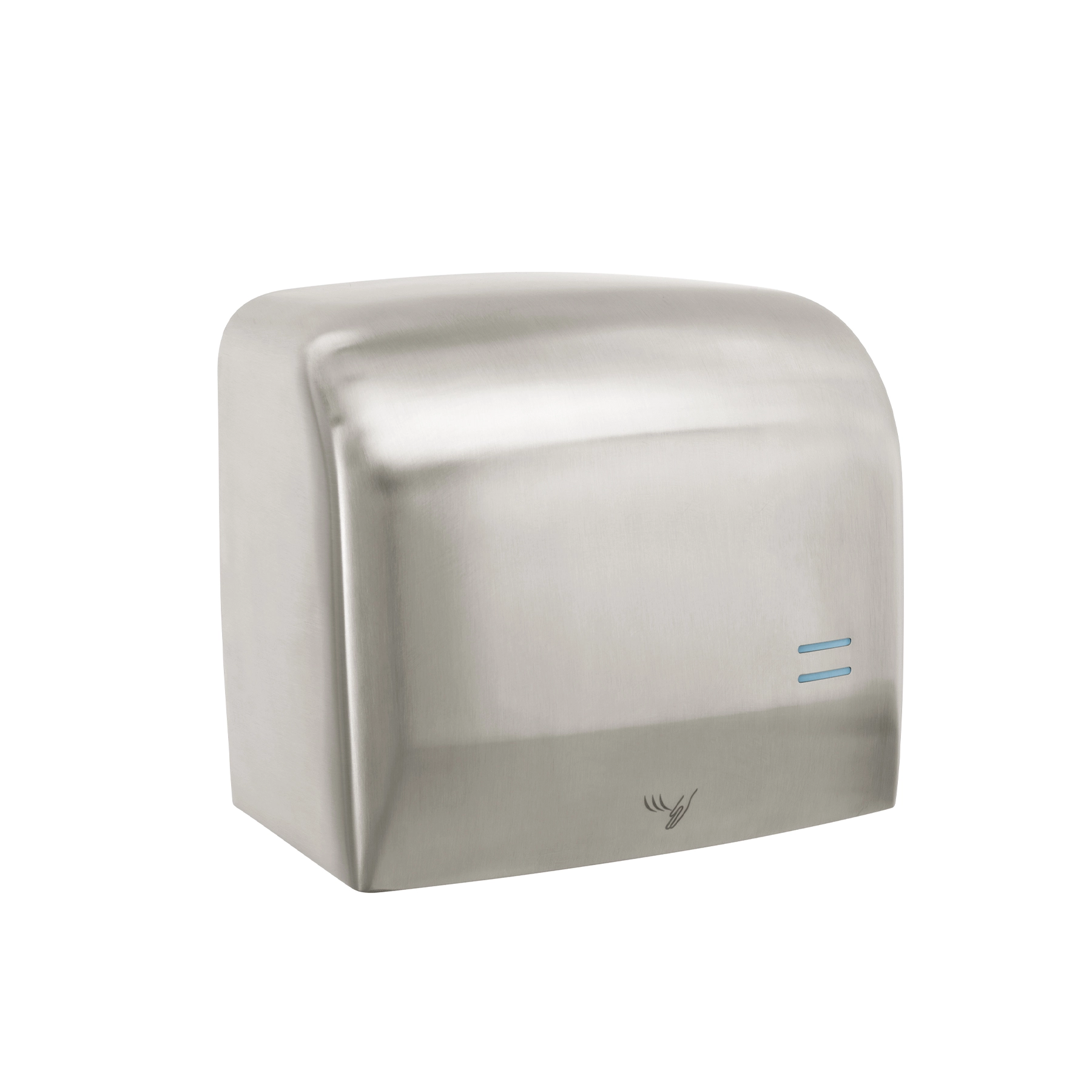 Secador de manos con sensor óptico, acero inoxidable, FOSET