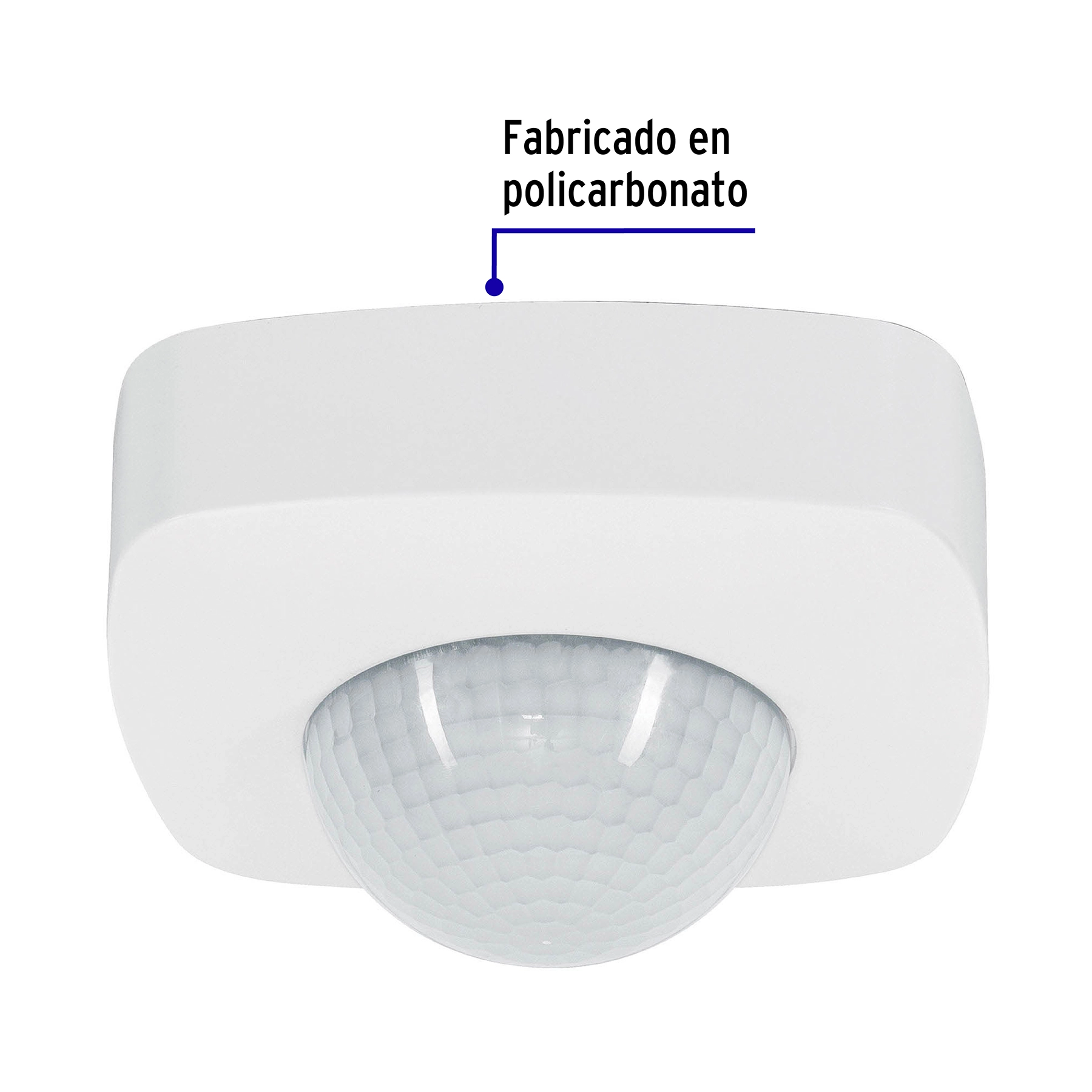 Sensor de movimiento para techo, alcance 20 m, VOLTECK