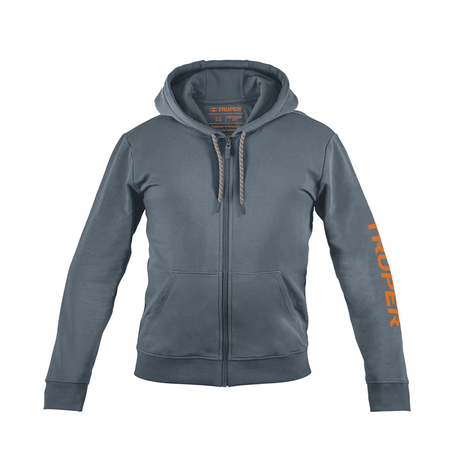 Sudadera gris para caballero, talla EG, TRUPER