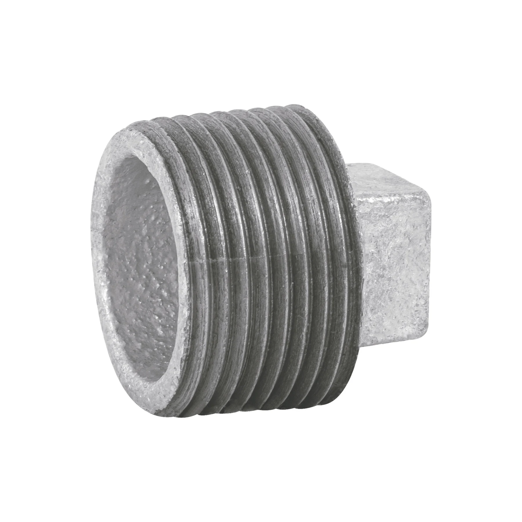 Tapón macho 1' de acero galvanizado, FOSET