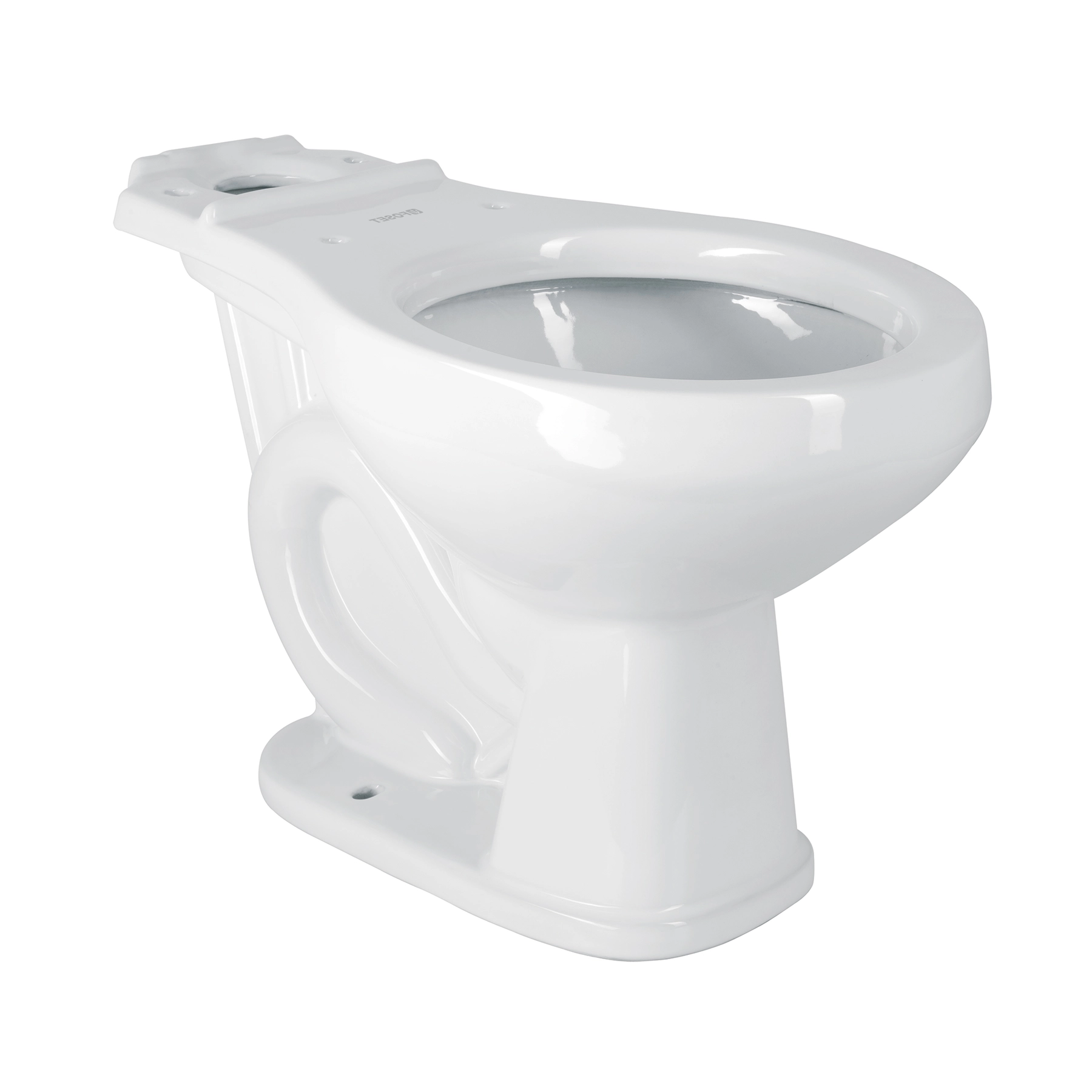 Taza redonda de porcelana, blanco, FOSET