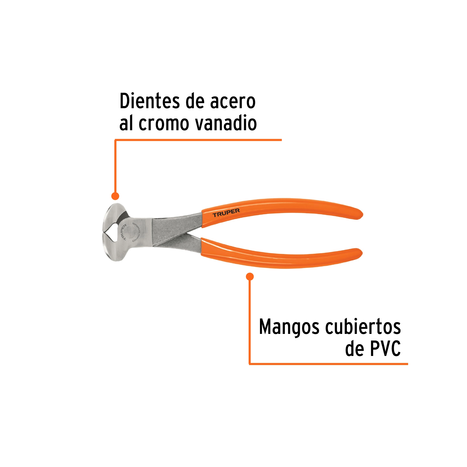 Tenaza plafonera industrial 8', TRUPER