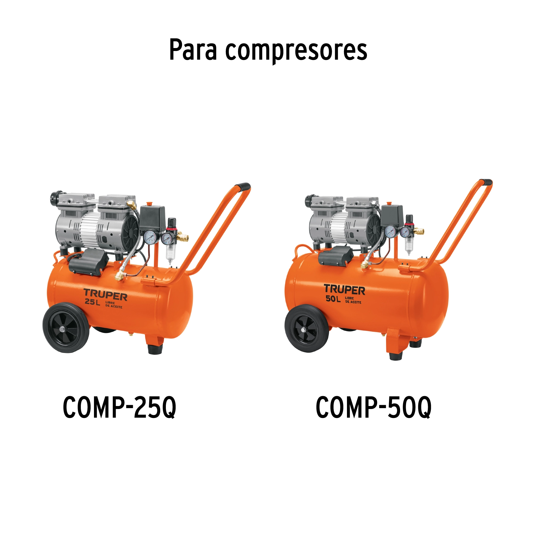 Válvula reguladora para compresores 25/50Q, TRUPER